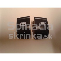 Krytky tlačidla na otváranie okien Audi A6 C6