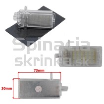 LED Osvetlenie skrinky pred spolujazdcom Mini R50