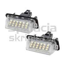 LED Osvetlenie ŠPZ Toyota Auris E15 FL