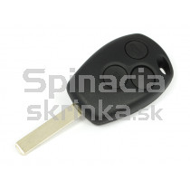 Obal kľúča, holokľúč pre Renault Clio, trojtlačítkový