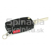 Obal kľúča, holokľúč, trojtlačítkový  pre Audi TT