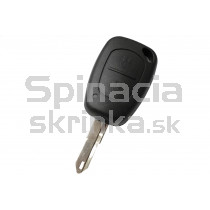 Obal kľúča, holokľúč pre Nissan Primastar, dvojtlačítkový, ostrý hrot