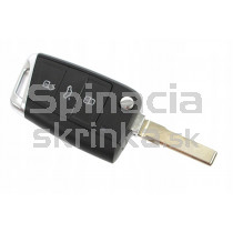 Obal kľúča, holokľúč pre Škoda Octavia III, trojtlačítkový