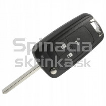 Obal kľúča, holokľúč pre Opel Meriva B, trojtlačítkový