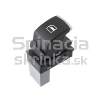 Ovládanie vypínač sťahovania okien Seat Toledo III 5ND959855, chróm