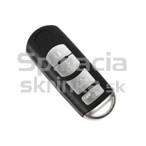 Obal kľúča, holokľúč pre Mazda 5, 4 tlačítkový