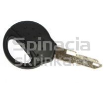 Obal kľúča, holokľúč pre Peugeot 306, čierny
