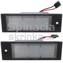 LED Osvetlenie ŠPZ 2 ks sada Kia Sportage 925012G000