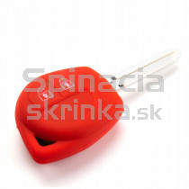 Silikonový obal, púzdro kľúča, červený pre Suzuki Baleno