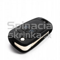 Silikonový obal, púzdro kľúča, čierny pre Opel Adam