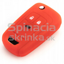Silikonový obal, púzdro kľúča, červený pre Opel Astra IV J 3-tlačidlový