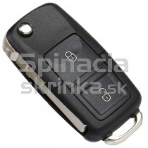 Obal kľúča, holokľúč VW Golf, dvojtlačítkový 1J0959753N