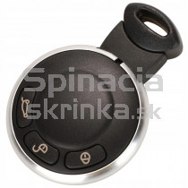 Obal kľúča, holokľúč pre Mini Cooper R56, trojtlačítkový
