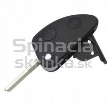 Obal kľúča, holokľúč pre Alfa Romeo GT, 2-tlačítkový, čierny