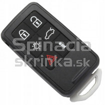 Obal kľúča, holokľúč Volvo XC70, 6 tlačítkový