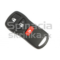 Obal kľúča, holokľúč pre Nissan X-Trail, trojtlačítkový