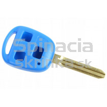 Obal kľúča, holokľúč pre Toyota RAV4, trojtlačítkový modrý