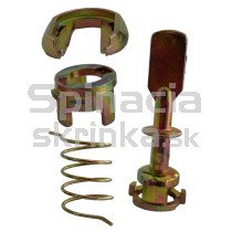 Opravná sada vložky zámku vonkajšia predná, 4 ks, Seat Ibiza II 99-02