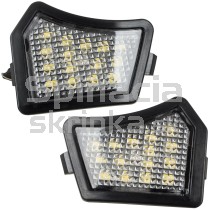 LED Osvetlenie spätných zrkadiel 2 ks sada Volvo C30 06-12