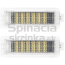 LED osvetlenie batožinového priestoru pred spolujazdcom alebo osvetlenie dverí BMW rad 6