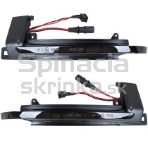 Smerovka do spätného zrkadla dynamická dymová LED ľavá + pravá Audi A4 B8 8K0949101