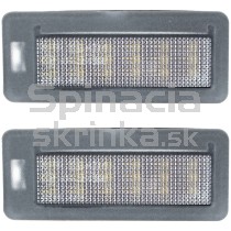 LED Osvetlenie ŠPZ 2 ks sada Fiat Doblo II 10-22