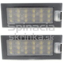 LED Osvetlenie ŠPZ 2 ks sada Fiat Freemont 11-16