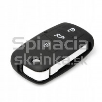 Silikonový obal, púzdro kľúča, čierny Seat Ibiza 1J0959753AH