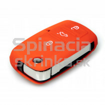 Silikonový obal, púzdro kľúča, červený Seat Ibiza 1J0959753AH