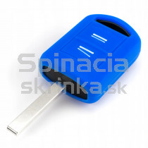 Silikonový obal, púzdro kľúča, modrý Opel Corsa C 00-12
