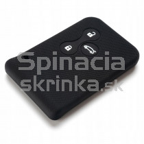 Silikonový obal, púzdro kľúča, čierny Renault Scenic II 03-09