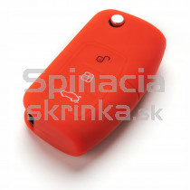 Silikonový obal, púzdro kľúča, červený Ford C-Max 07-10