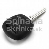 Silikonový obal, púzdro kľúča, čierny Toyota Sienna