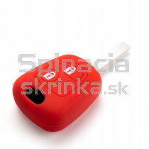 Silikonový obal, púzdro kľúča, červený Citroen C1