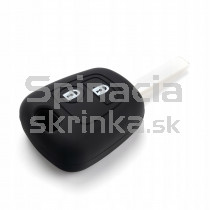 Silikonový obal, púzdro kľúča, čierny Peugeot 206
