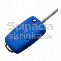 Silikonový obal, púzdro kľúča, modrý VW Caddy III 04-15