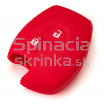 Silikonový obal, púzdro kľúča, červený Dacia Sandero I