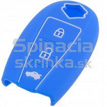 Silikonový obal, púzdro kľúča, farba modrá Suzuki Swift