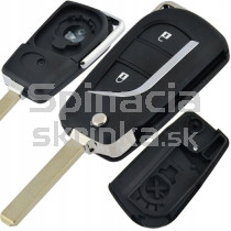 Obal kľúča, holokľúč pre Toyota, dvojtlačítkový