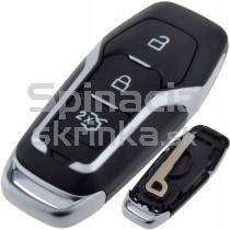 Obal kľúča, holokľúč pre Ford S-MAX, Mondeo, Galaxy, trojtlačítkový