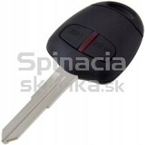 Obal kľúča, holokľúč pre Mitsubishi 2-tlačítkový