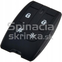 Obal kľúča, holokľúč pre Toyota Aygo, Yaris, Auris, Corolla 4-tlačítkový