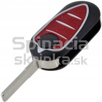 Obal kľúča, holokľúč pre Alfa Romeo Mito, trojtlačítkový s elektronikou 08-16