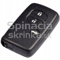 Obal kľúča, holokľúč pre Toyota Avensis, dvojtlačítkový s elektronikou 11-14