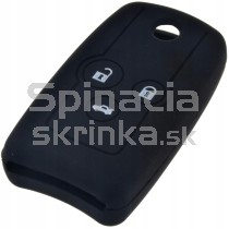 Silikonový obal, púzdro kľúča, čierny pre Honda Accord Civic Jazz