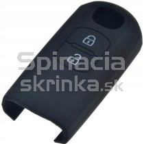Silikonový obal, púzdro kľúča, pre Mazda 2, 3, 6, CX-5 čierny 