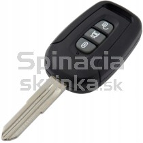 Obal kľúča, holokľúč pre Chevrolet Captiva, trojtlačítkový s elektronikou