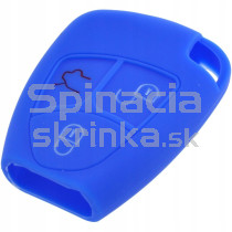 Silikonový obal, púzdro kľúča pre Mercedes Sprinter Vito Viano ML-Trieda C-Trieda E-Trieda S-Trieda modrý