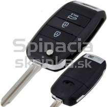 Obal kľúča, holokľúč pre Kia Cerato, trojtlačítkový Hrot: HYN14R