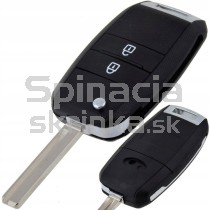 Obal kľúča, holokľúč pre Kia Soul Rio Picanto dvojtlačítkový HYN17